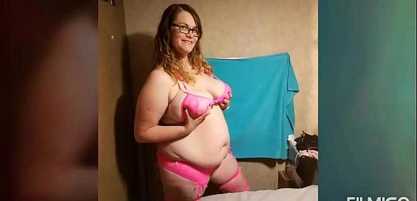  Bbw Nichole knockers lingerie